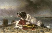 Sir edwin henry landseer,R.A. Saved oil painting reproduction